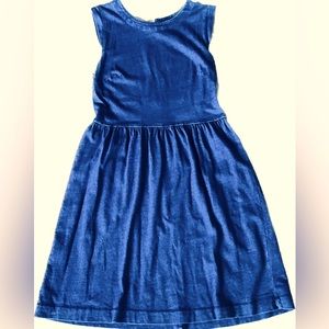 LOFT soft denim look knit dress.  Size 4 100% cotton